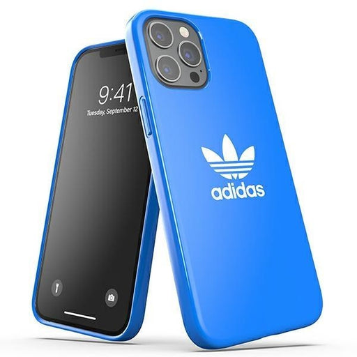 Кейс Adidas SnapCase Trefoil за Apple iPhone 12 Pro Max Син