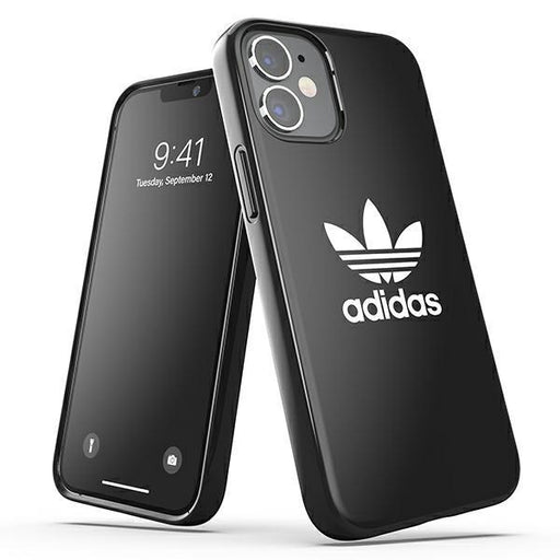 Кейс Adidas SnapCase Trefoil за Apple iPhone 12 Mini Черен