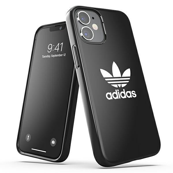 Кейс Adidas SnapCase Trefoil за Apple iPhone 12 Mini, Черен