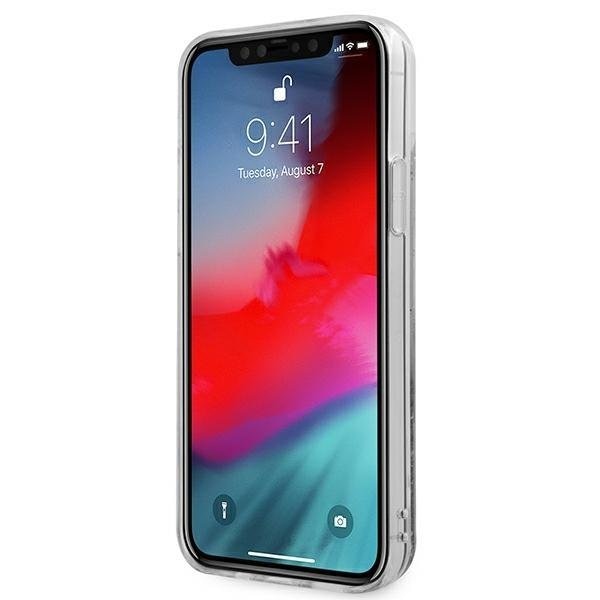 Кейс Karl Lagerfeld Liquid Glitter Choupette Fun за Apple iPhone 12 Pro Max, Златист