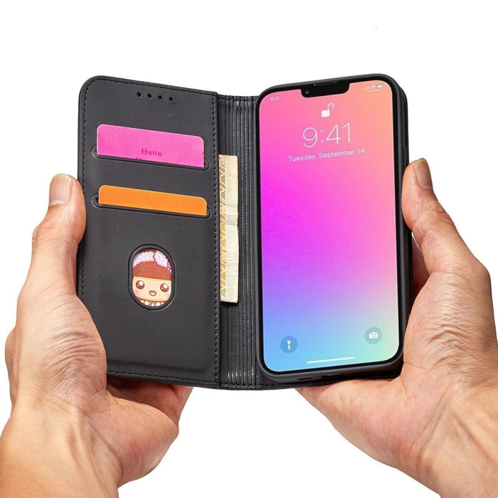 Калъф с отделение за карти Magnet Card Case iPhone 13 черен