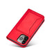 Калъф с отделение за карти Magnet Card Case iPhone 13 червен