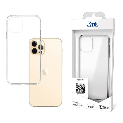 Кейс 3mk Skinny Case за Apple iPhone 12/12 Pro прозрачен