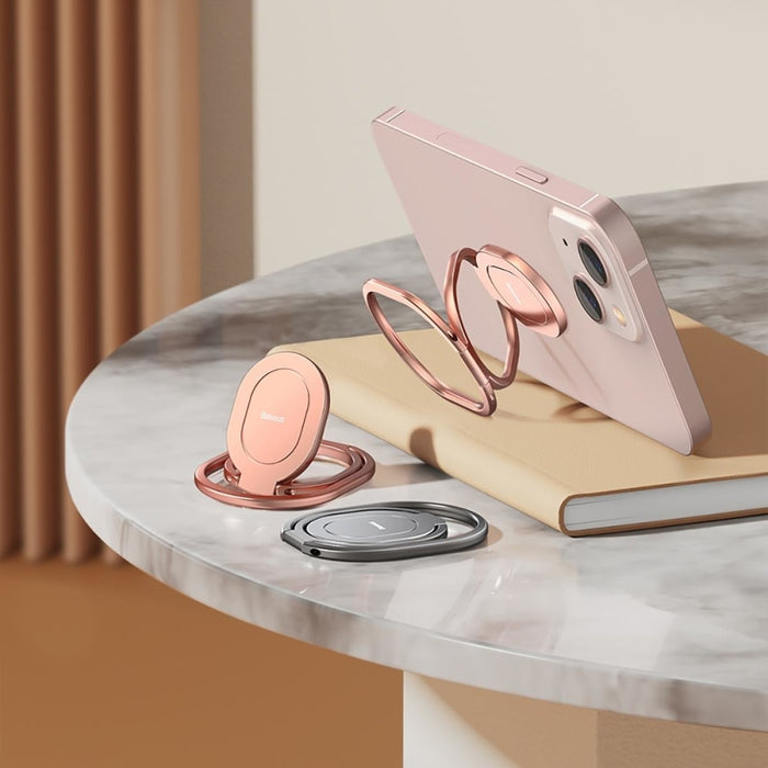 Ринг холдър за смартфон Baseus Rails черен (LUGD000013)