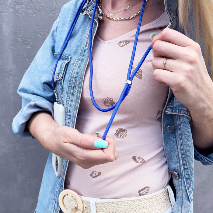 Универсална връзка за телефон черна