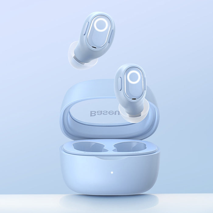 Безжични слушалки Baseus Bowie WM02 TWS Bluetooth 5.3 Син