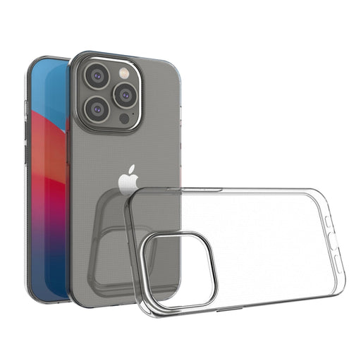 Прозрачен 0.5mm силиконов кейс за iPhone 14 Pro
