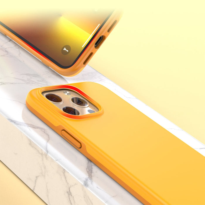 Кейс Choetech за iPhone 13 Pro Max оранжев