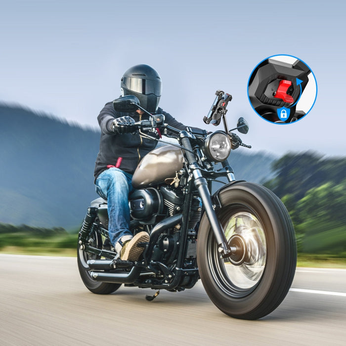 Държач за телефон мотоциклет Joyroom черен (JR - ZS288 - m)