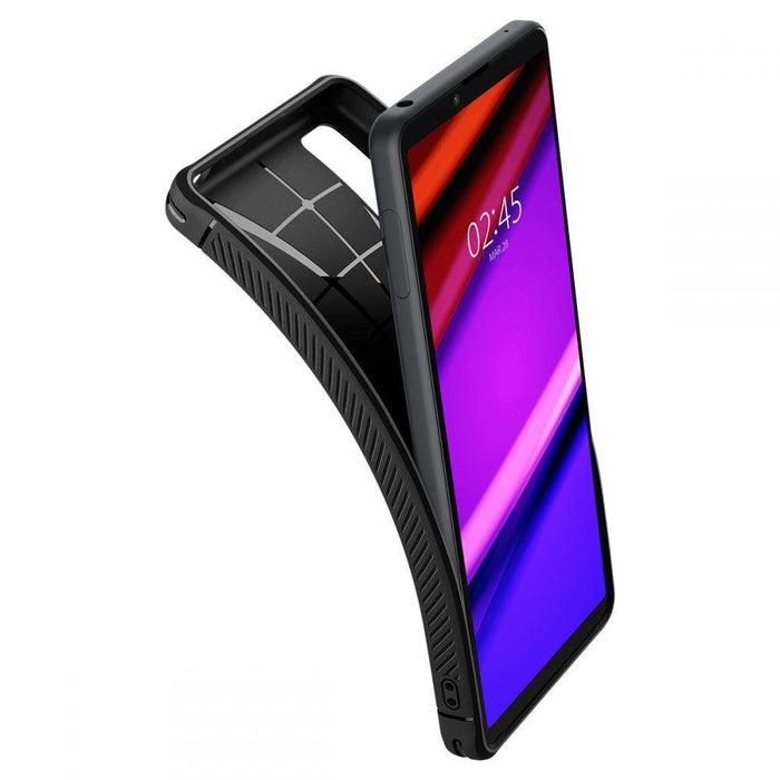 Kалъф Spigen Rugged Armor за Sony Xperia 10 IV Черен