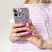 Дизайнерски калъф за iPhone 12 Pro Max флорален лилав