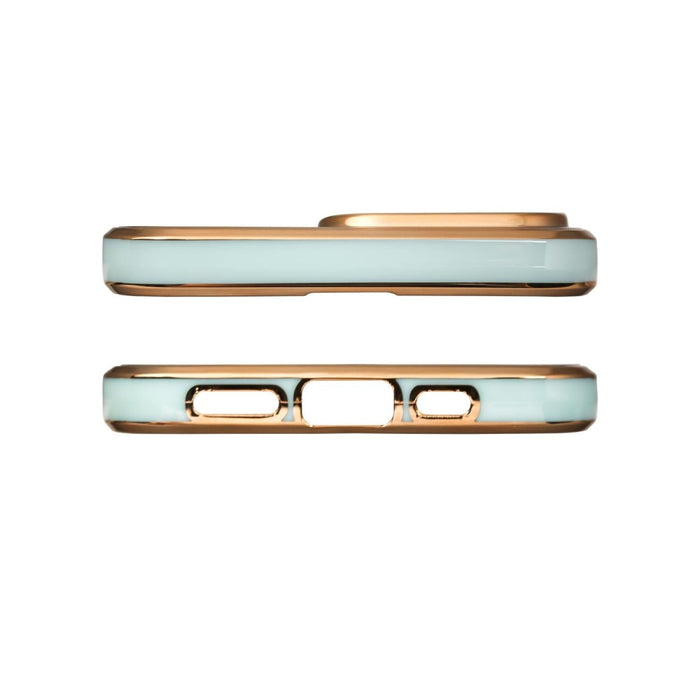 Кейс Lighting Color за iPhone12 Pro Max с гел рамка мента