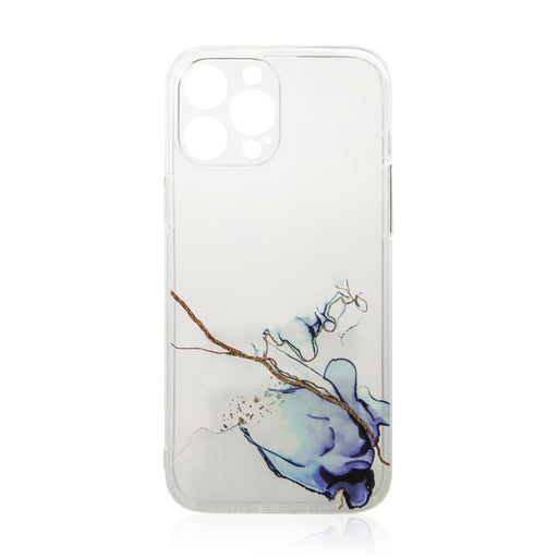 Кейс Marble за iPhone 12 син