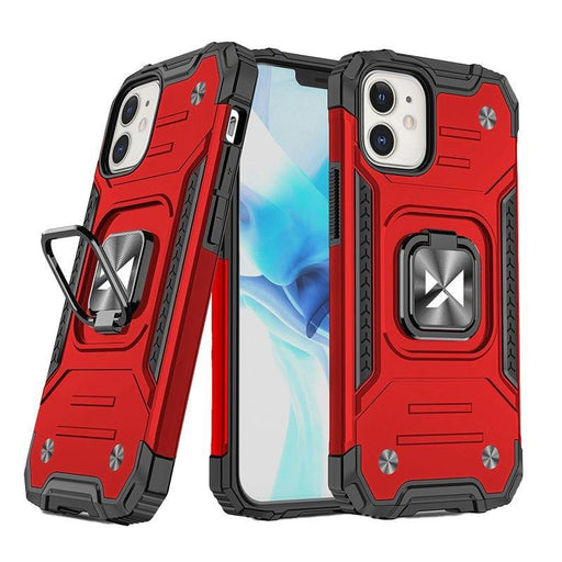 Кейс Wozinsky Ring Armor за iPhone 14 Plus червен