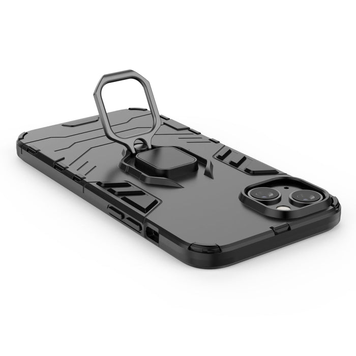 Кейс HQWear Ring Armor за iPhone 14 Pro Max черен