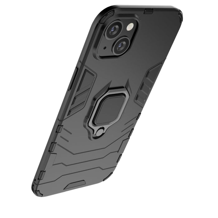 Кейс HQWear Ring Armor за iPhone 14 Pro Max черен
