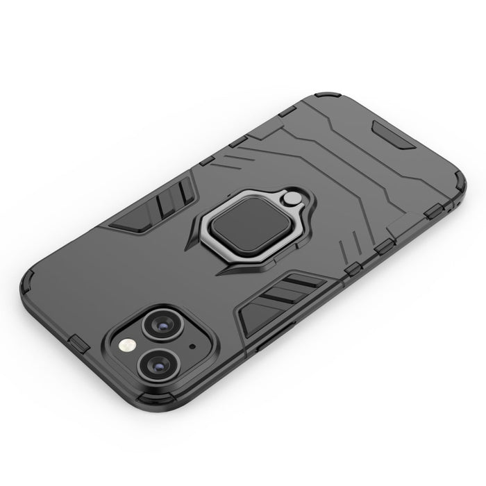 Кейс HQWear Ring Armor за iPhone 14 Pro Max черен