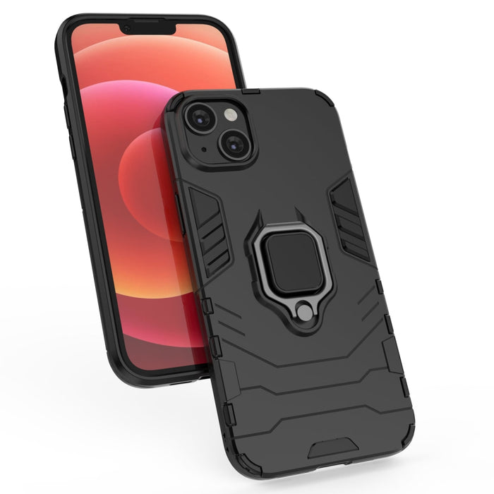 Кейс HQWear Ring Armor за iPhone 14 Pro Max черен