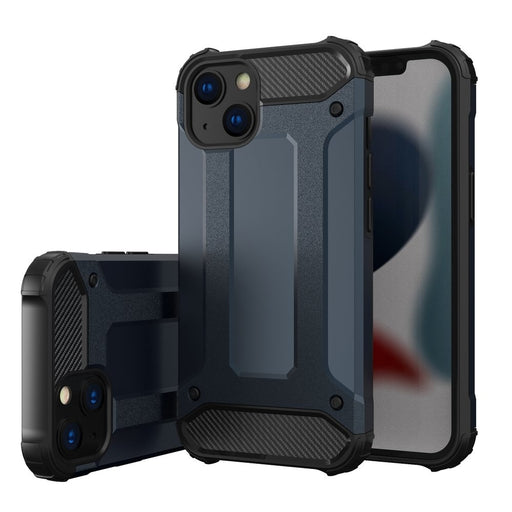 Кейс HQWear Hybrid Armor за iPhone 14 Plus син