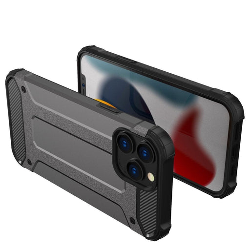 Кейс HQWear Hybrid Armor за iPhone 14 Pro Max син