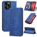Калъф с отделение за карти Magnet Fancy Case iPhone 14 син