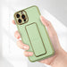 Кейс New Kickstand за iPhone 13 Pro Max със стойка зелен