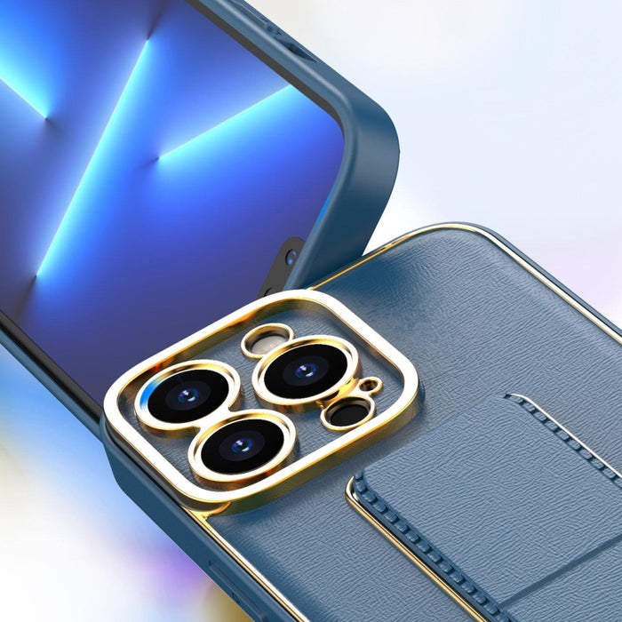 Кейс New Kickstand за Samsung Galaxy A13 5G със стойка син