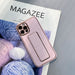 Кейс New Kickstand за iPhone 12 със стойка розов