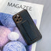 Кейс New Kickstand за iPhone 12 case със стойка черен