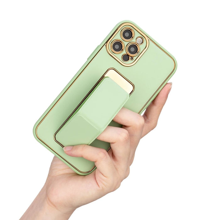 Кейс New Kickstand за iPhone 12 case със стойка черен