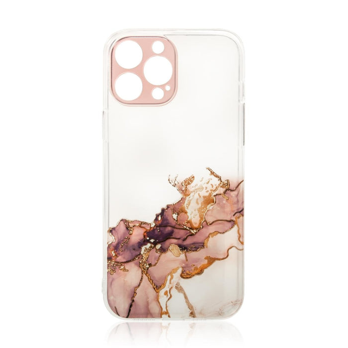 Кейс Marble за iPhone 12 Pro кафяв