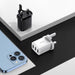Зарядно устройство Baseus 3x USB 17W UK plug Черен