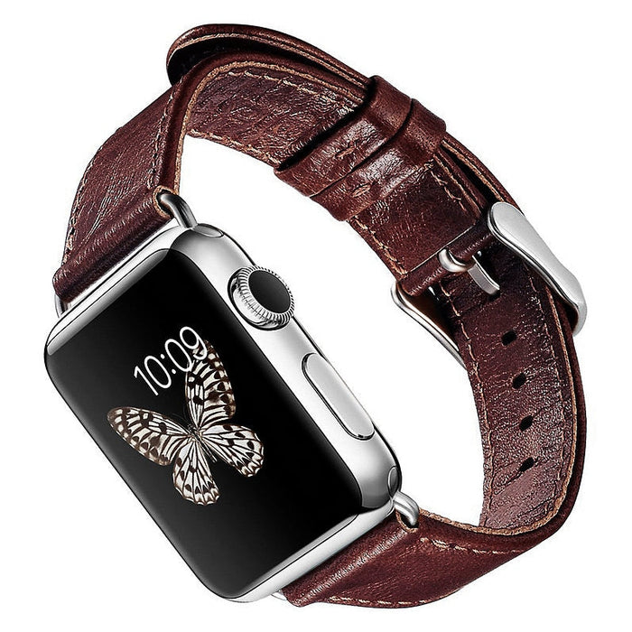 Кожена каишка iCarer за Apple Watch
