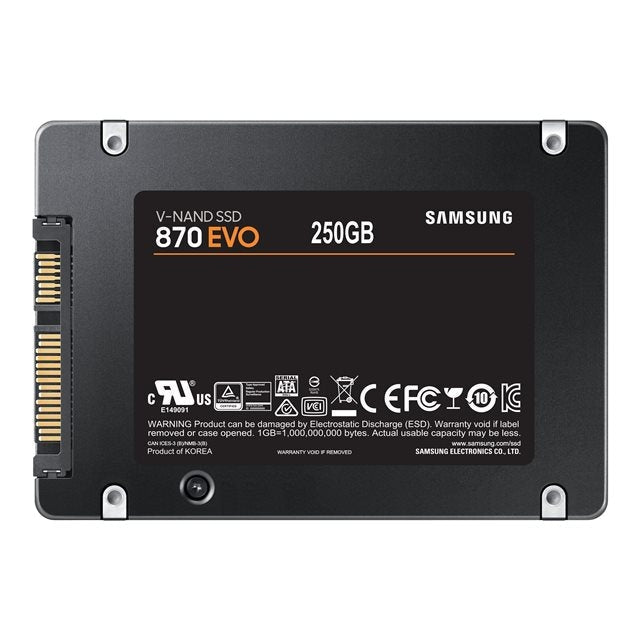 Вътрешен диск SAMSUNG SSD 870 EVO 250GB 2.5inch