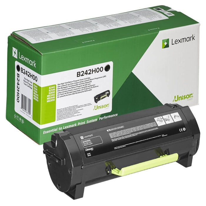 Lexmark B242H00 Black High Yield Return Program Toner