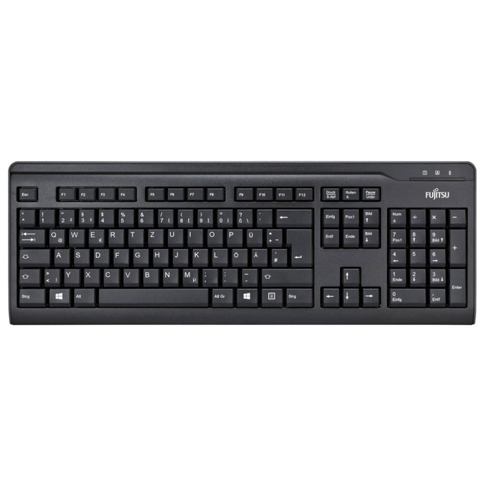 Клавиатура Fujitsu Keyboard 410 USB Black BG/US