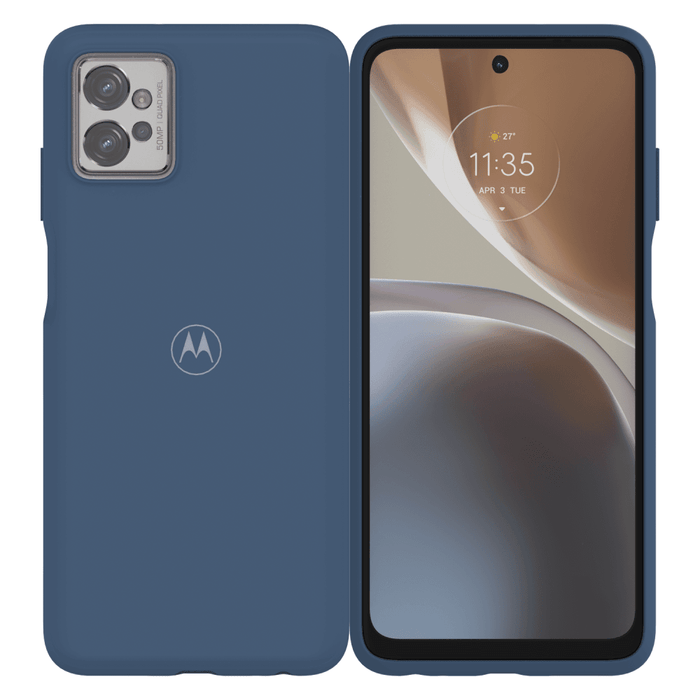 Кейс MOTOROLA Soft Protective за Moto G32 син