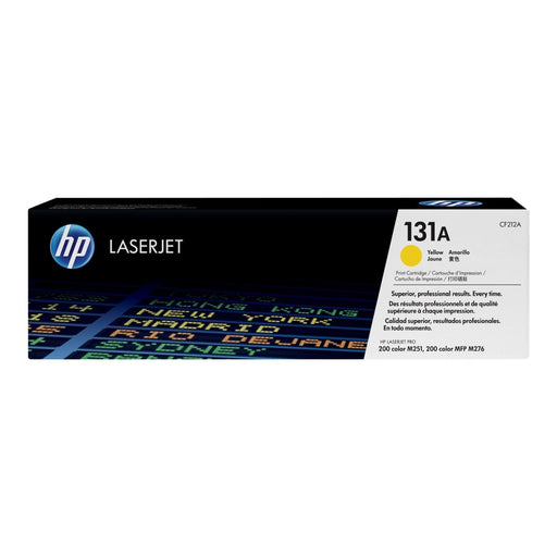 HP 131A original toner cartridge yellow standard capacity