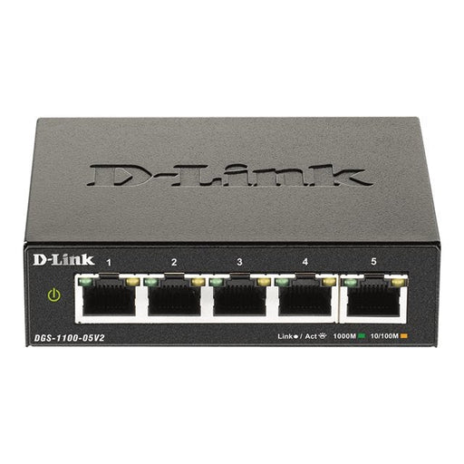 D - LINK Easy Smart Managed Switch 5 Ports Gigabit