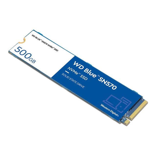 WD Blue SSD SN570 NVMe 500GB M.2 2280 PCIe Gen3 8Gb/s