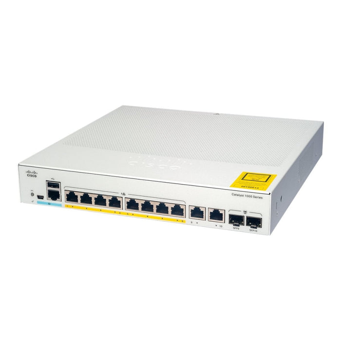 Комутатор CISCO Catalyst 1000 8 - Port Gigabit PoE