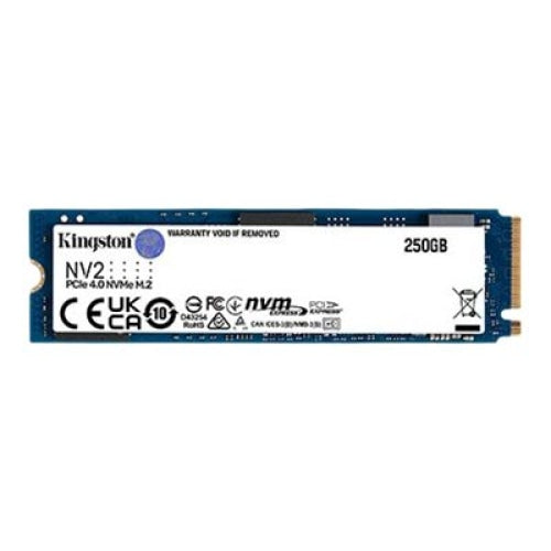 Вътрешен SSD KINGSTON 250GB NV2 M.2 2280 PCIe 4.0 NVMe