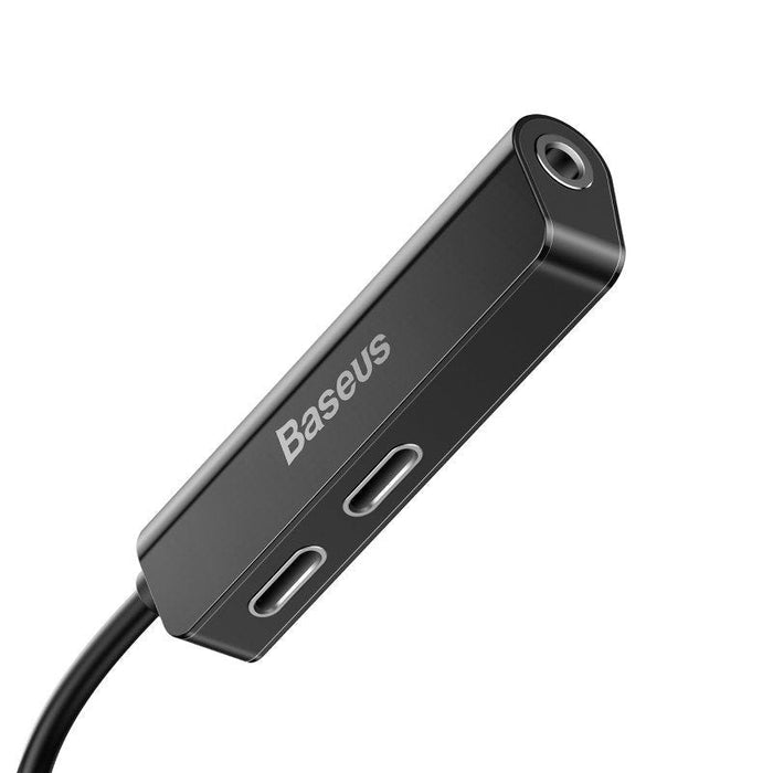 Aудио адаптер Baseus L52 Lightning към мини жак 3.5mm 2x 