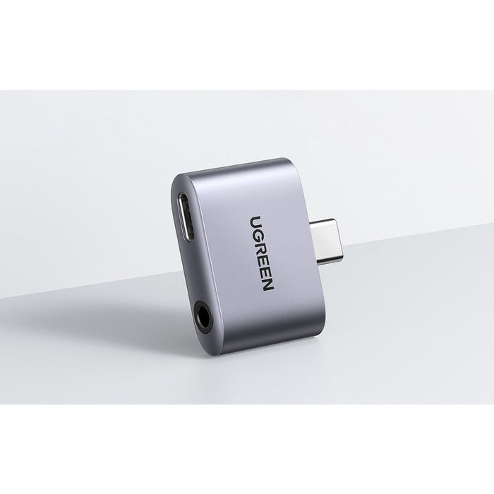 Аудио адаптер UGREEN CM231 USB-C към USB-C и жак 3.5mm