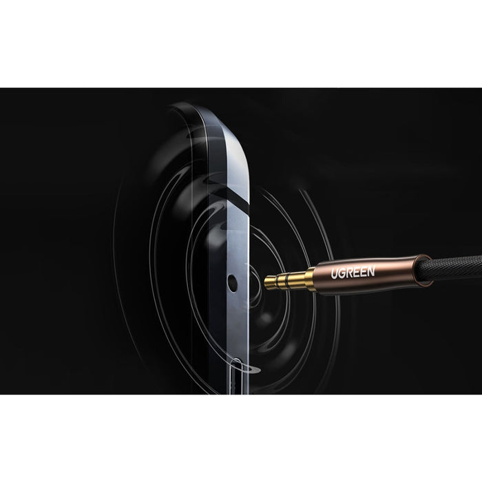 Аудио кабел UGREEN AV194 3.5mm жак към 2x RCA (чинч) 0.25m