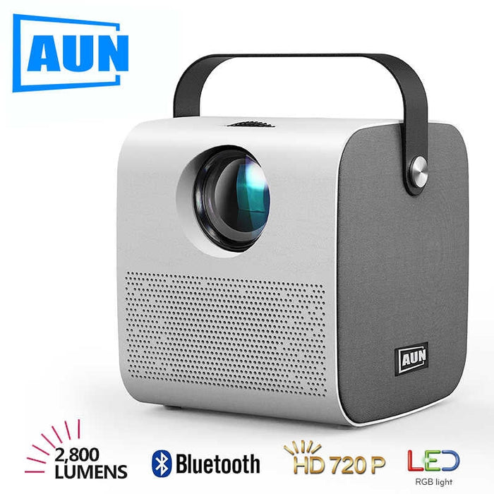 AUN AKEY7 Young Мини Видео LED Проектор Bluetooth Full HD 3D