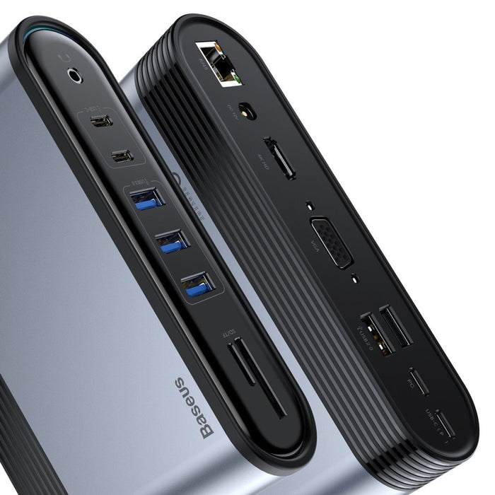 Baseus Мултифункционален Хъб USB-C (CN+UK+EU)