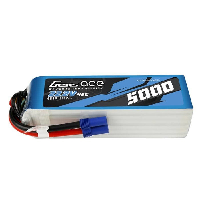 Батерия Gens Ace 5000mAh 22.2V 45C 6S1P