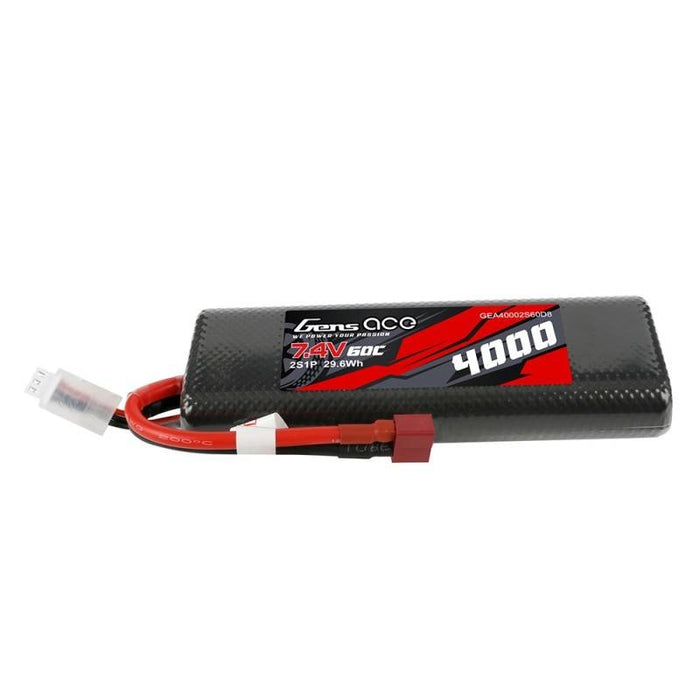Батерия Gens Ace T-plug Bashing 4000mAh 7.4V 60C 2S1P