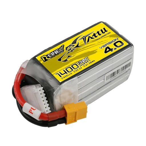 Батерия Tattu R-Line 4.0 6S1P XT60 1400mAh 22.2V 130C